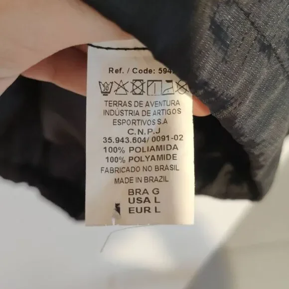 Osklen Superlight Rain Jacket- Mens- Size L- Black - Picture 11 of 11